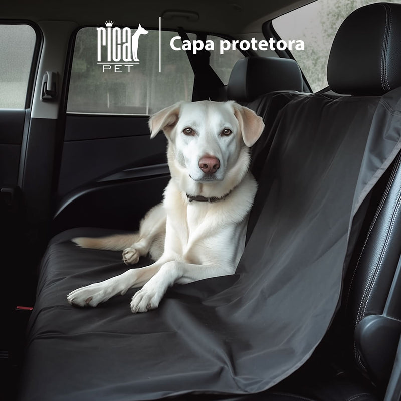 Capa Protetora para Cachorro Carro e Banco Transporte Pet - Ricapet™